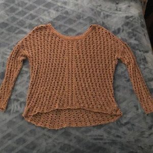 Open Knit Sweater